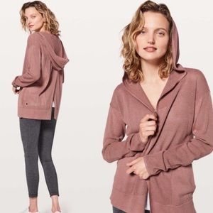 open back lululemon cardigan